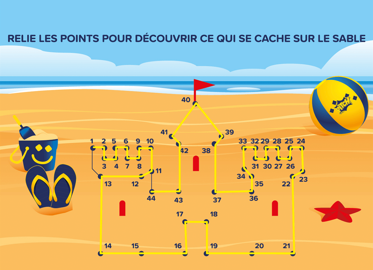 Solution du jeu « Relie les points »