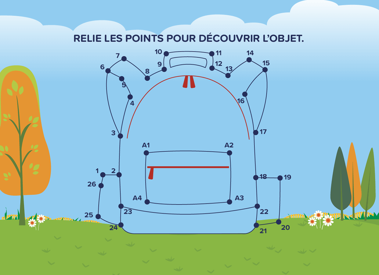 Solution du jeu « Relie les points »