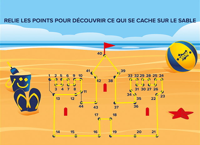 Solution du jeu « Relie les points »